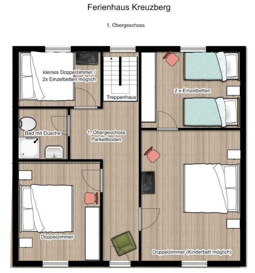 Ferienhaus Am Kreuzberg - Nuerburgring Ulmen Ngoại thất bức ảnh